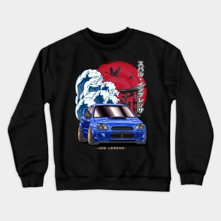 JDM Subie Impreza WRX STi Blobeye Crewneck Sweatshirt